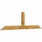 Ekena Millwork Portland Rough Sawn Timber Gable Bracket, Western Red Cedar, 96"W x 28"H x 2"D x 6"F, 7/12 Pitch GBW096X28X0206POR00RWR - alternate 5